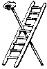 Ladder Crossed with Reed and Sponge